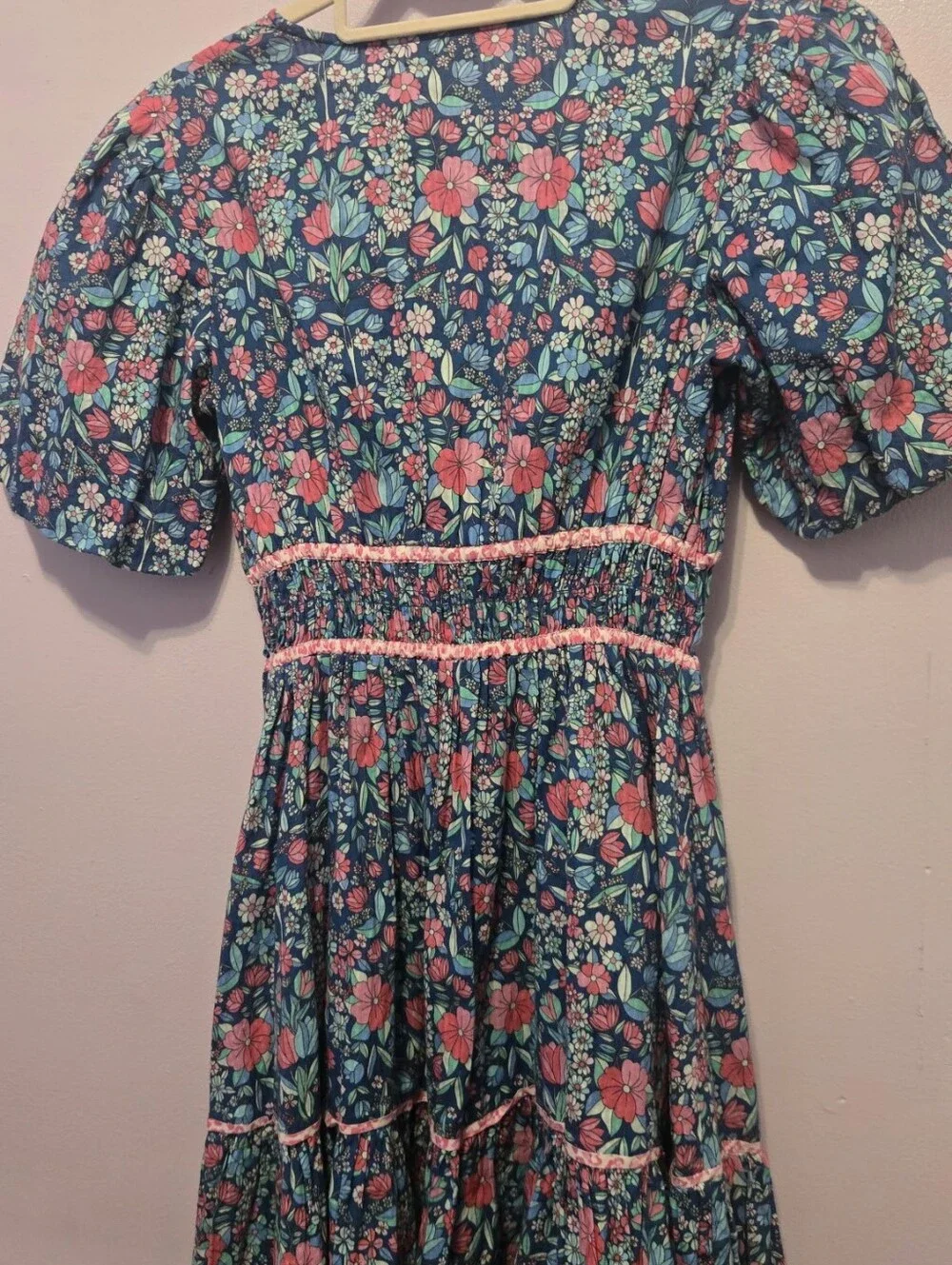 SHOSHANNA Floral Short Sleeve TISKA DRESS Size 0